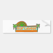 Martinique Bumper Sticker
