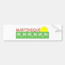 Martinique Bumper Sticker