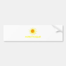 Martinique Bumper Sticker