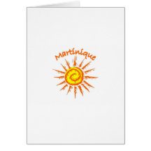 Martinique Greeting Cards