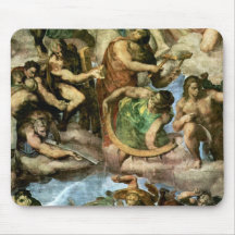Martyrs with tools of their martyrdom mouse pads