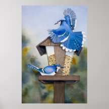 Marvel and Bill's Blue Jay Cafe Poster