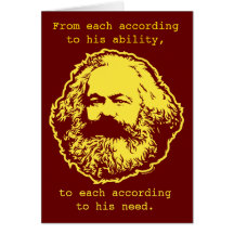 Marxist Birthday Card