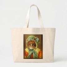 Mary Cassatt's Cat in Bonnet Bags