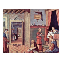 Mary'S Birth " By Carpaccio Vittore Custom Invitations