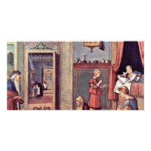 Mary'S Birth " By Carpaccio Vittore Customized Photo Card