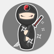 Masaru Round Sticker