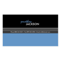 Masculine Business Card
