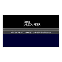 Masculine Business Card