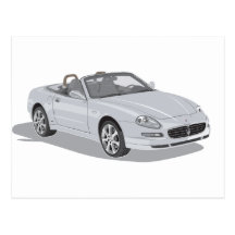 Maserati Spyder Post Card
