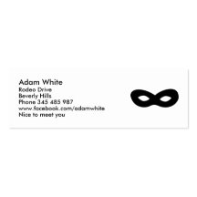 Mask Business Card