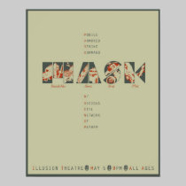 Mask concert poster posters