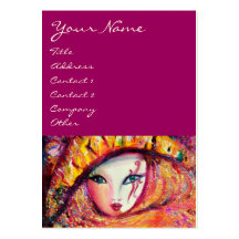 MASK IN YELLOW BUSINESS CARD TEMPLATE