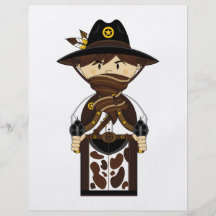 Masked Cowboy Sheriff Flyer