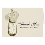 Mason Jar filled with Hydrangea Flowers cards