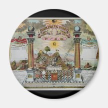 Masonic Chart 2 Magnet