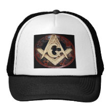 Masonic Square and Compass working tools Trucker Hat