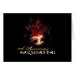 Masquerade Ball Invitations - Card 5X7