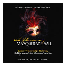 Masquerade Invitation