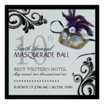 Masquerade Invitation