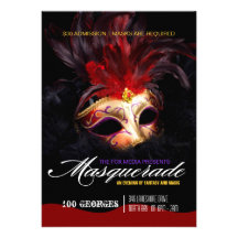 Masquerade Party Invitation