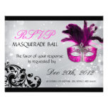 Masquerade RSVP Cards Invites