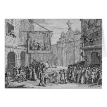 Masquerades and Operas, Burlington Gate, 1724 cards