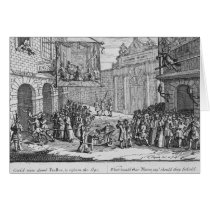 Masquerades and Operas, Burlington Gate, 1724 cards