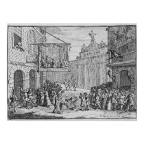Masquerades and Operas, Burlington Gate, 1724 posters