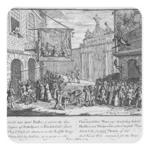Masquerades and Operas, Burlington Gate, 1724 stickers