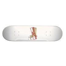 Massachusetts Born - Stamp on Map Skateboard Decks