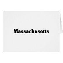 Massachusetts Classic Greeting Card