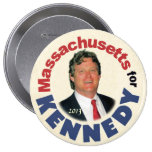Massachusetts for (Ted) Kennedy (Jr.) Pinback Button