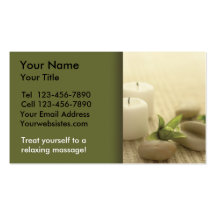 Massage Business Card