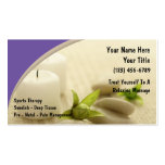 Massage Business Cards
