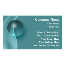Massage Business Cards