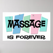 Massage Is Forever Poster