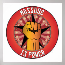 Massage Is Power Print