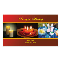 Massage/Relaxation Business Card