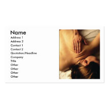 Massage/Relaxation Business Card