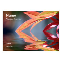Massage Therapis... Business Card