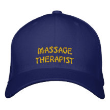 Massage Therapist Embroidered Baseball Cap