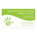 Massage Therapy Business Cards