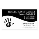 Massage Therapy Business Cards