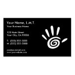 Massage Therapy Business Cards