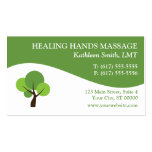 Massage Therapy Business Cards