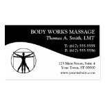 Massage Therapy Business Cards