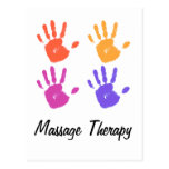 Massage Therapy postcard