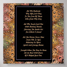Massage Therapy Prayer Posters