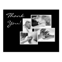Massage Therapy Thank You Postcard